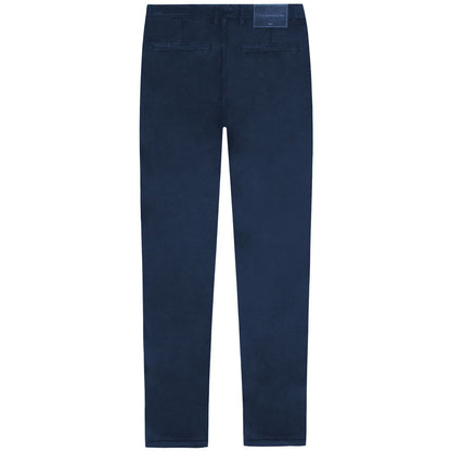 Tramarossa Blue Cotton Jeans & Pant by Tramarossa