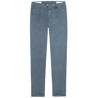 Tramarossa Light Blue Cotton Men Jeans by Tramarossa