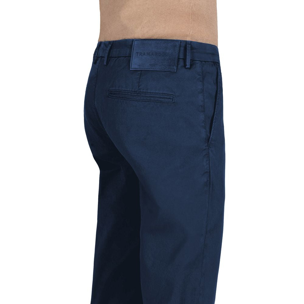 Tramarossa Blue Cotton Jeans & Pant by Tramarossa