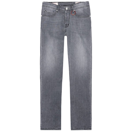 Tramarossa Gray Cotton Jeans & Pant by Tramarossa