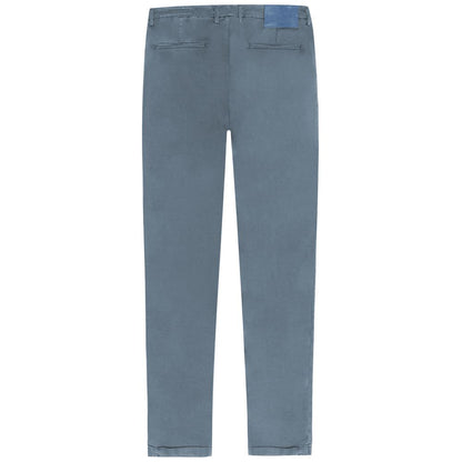 Tramarossa Light Blue Cotton Men Jeans by Tramarossa