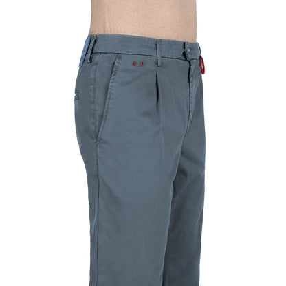 Tramarossa Light Blue Cotton Men Jeans by Tramarossa