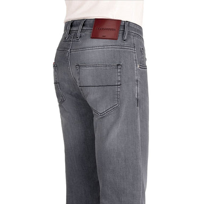 Tramarossa Gray Cotton Jeans & Pant by Tramarossa