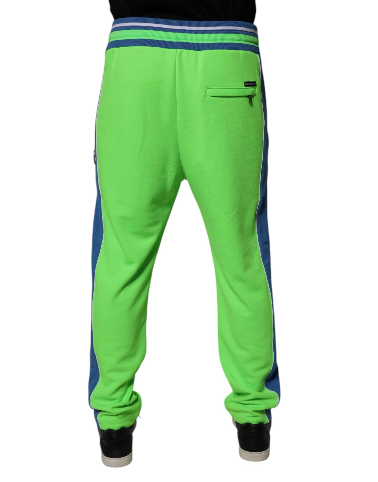 Dolce & Gabbana Green Blue Jogger Sweatpants Pants by Dolce & Gabbana