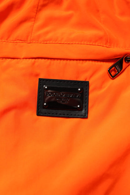 Dolce & Gabbana Orange Polyester Men Jogger Sweatpants Pants by Dolce & Gabbana