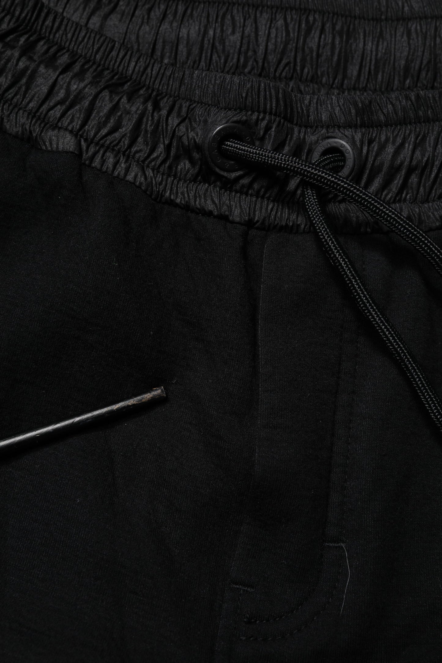 Dolce & Gabbana Black Cotton Blend Men Jogger Sweatpants Pants by Dolce & Gabbana
