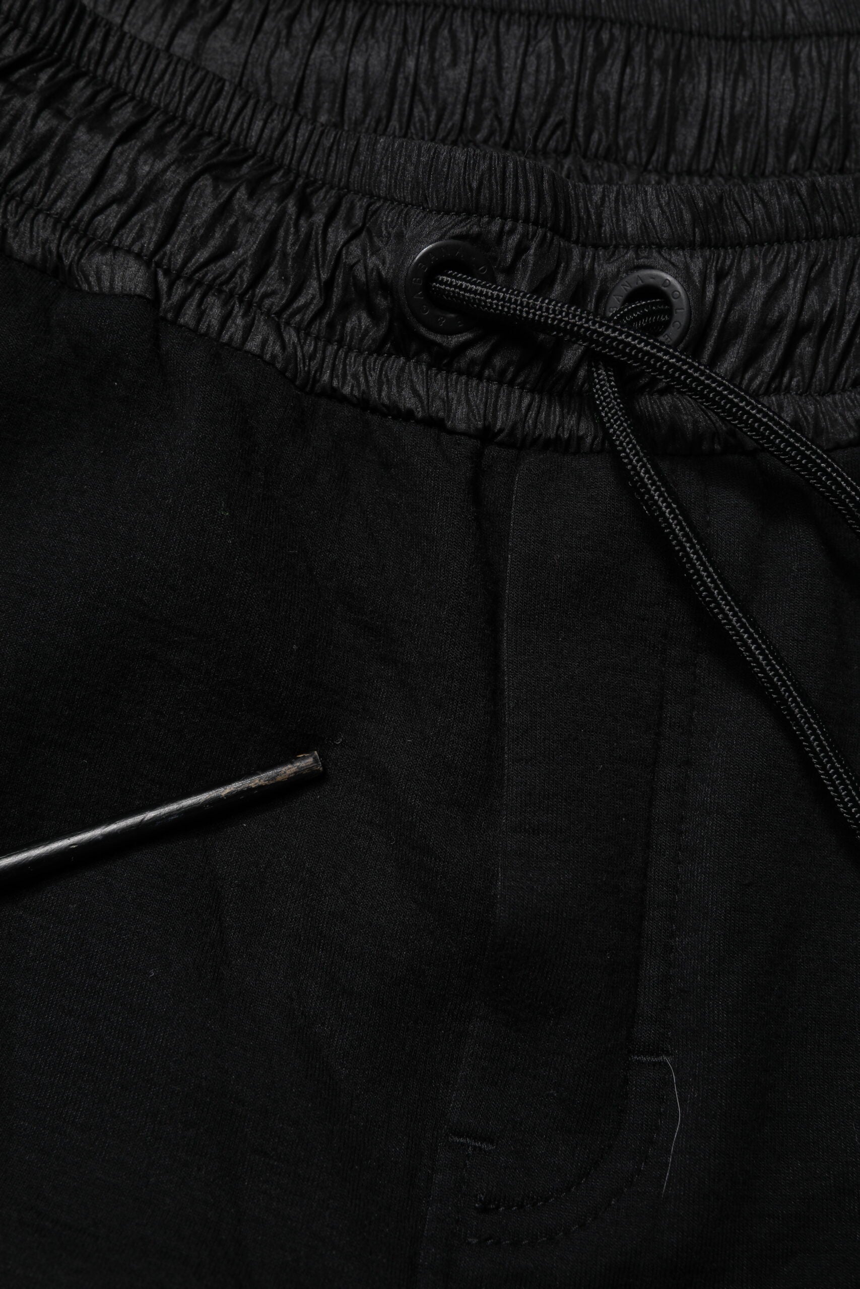 Dolce & Gabbana Black Cotton Blend Men Jogger Sweatpants Pants by Dolce & Gabbana