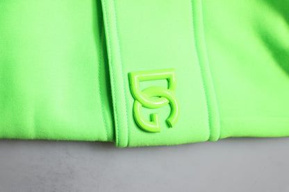 Dolce & Gabbana Neon Green Cargo Jogger Men Sweatpants Pants by Dolce & Gabbana