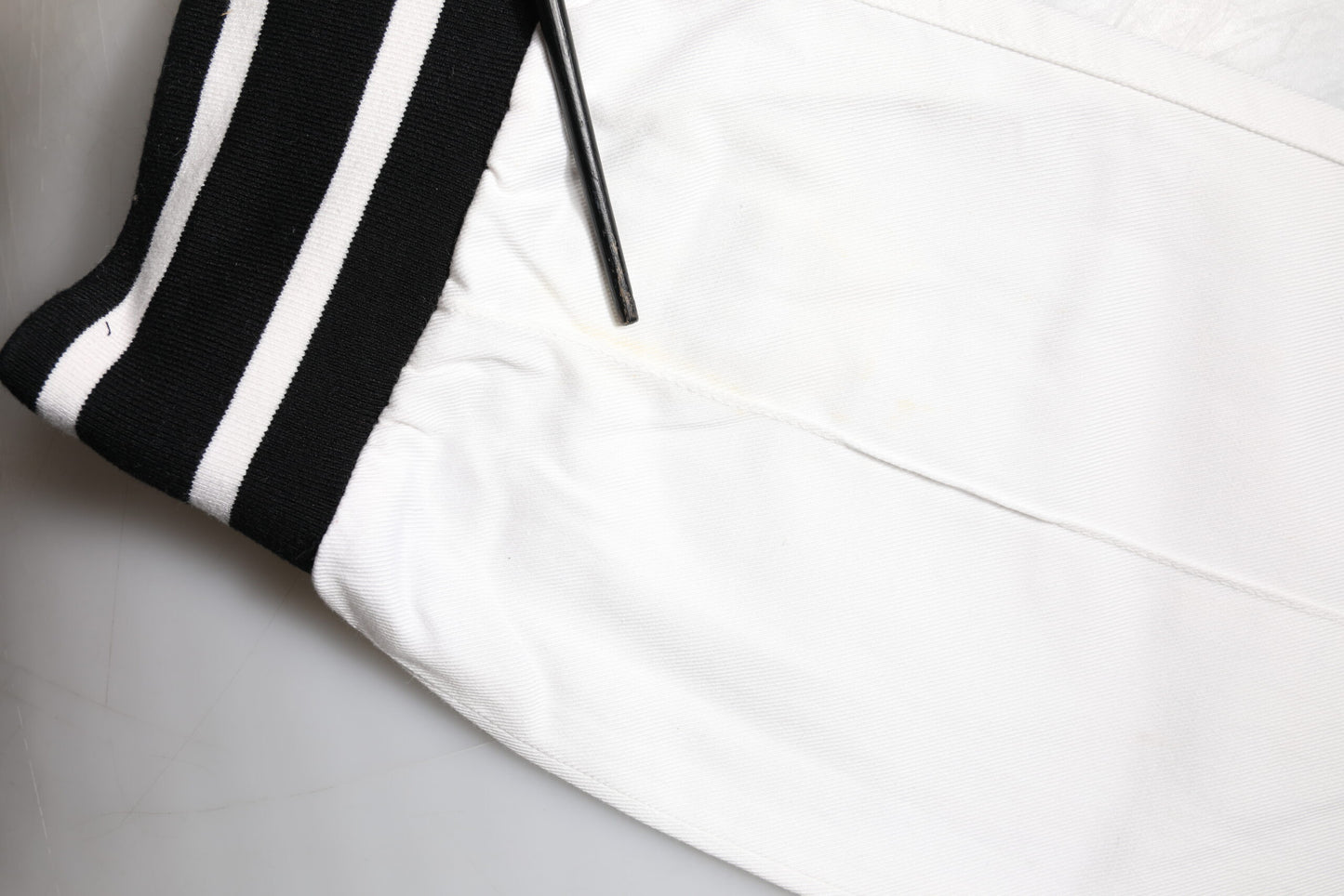 Dolce & Gabbana White Cotton Jogger Cargo Skinny Pants by Dolce & Gabbana