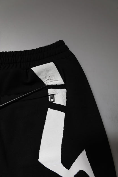 Dolce & Gabbana Black Logo Cotton Jogger Sweatpants Pants by Dolce & Gabbana