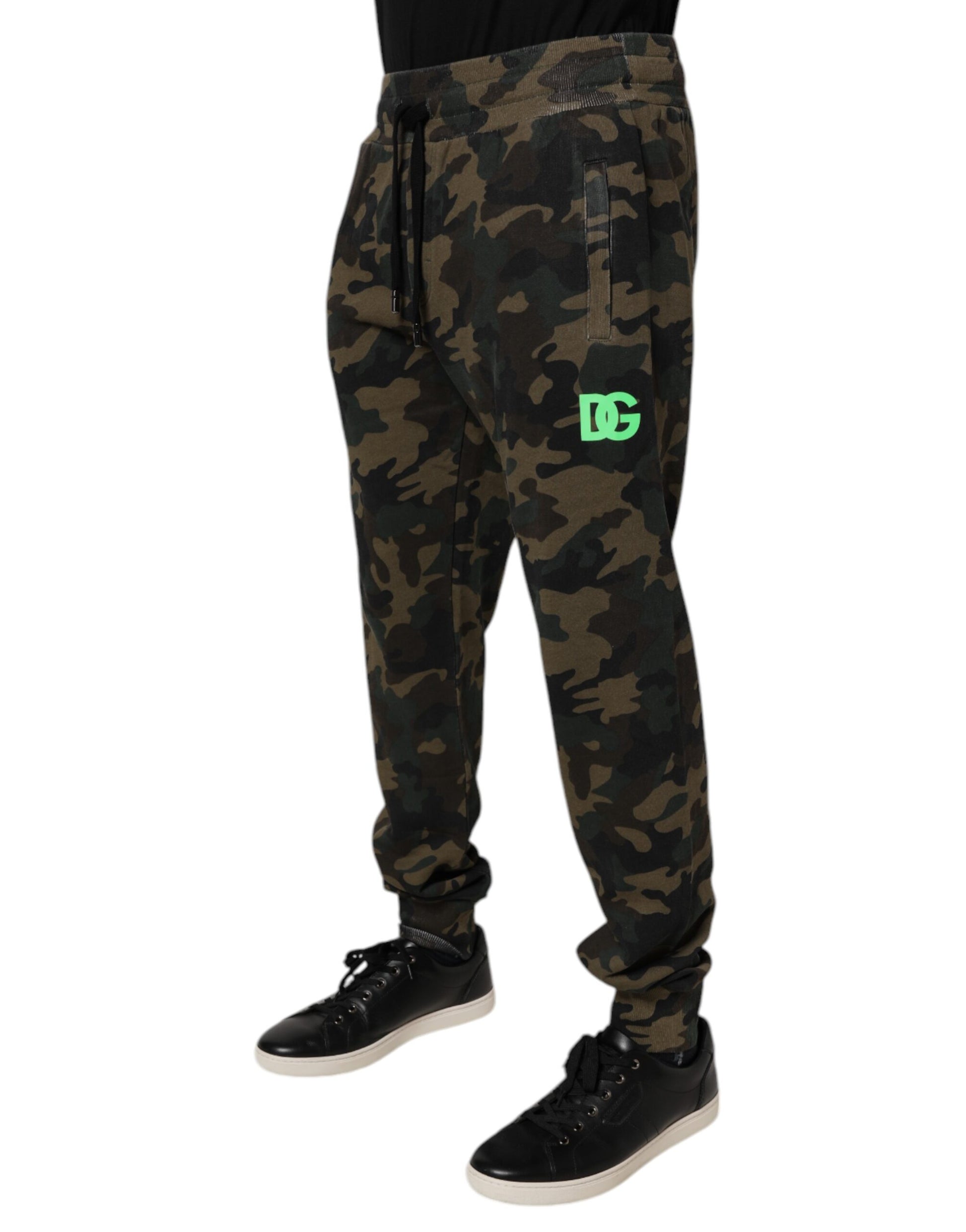 Dolce & Gabbana Multicolor Camouflage Jogger Sweatpants Pants by Dolce & Gabbana