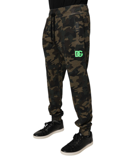 Dolce & Gabbana Multicolor Camouflage Jogger Sweatpants Pants by Dolce & Gabbana