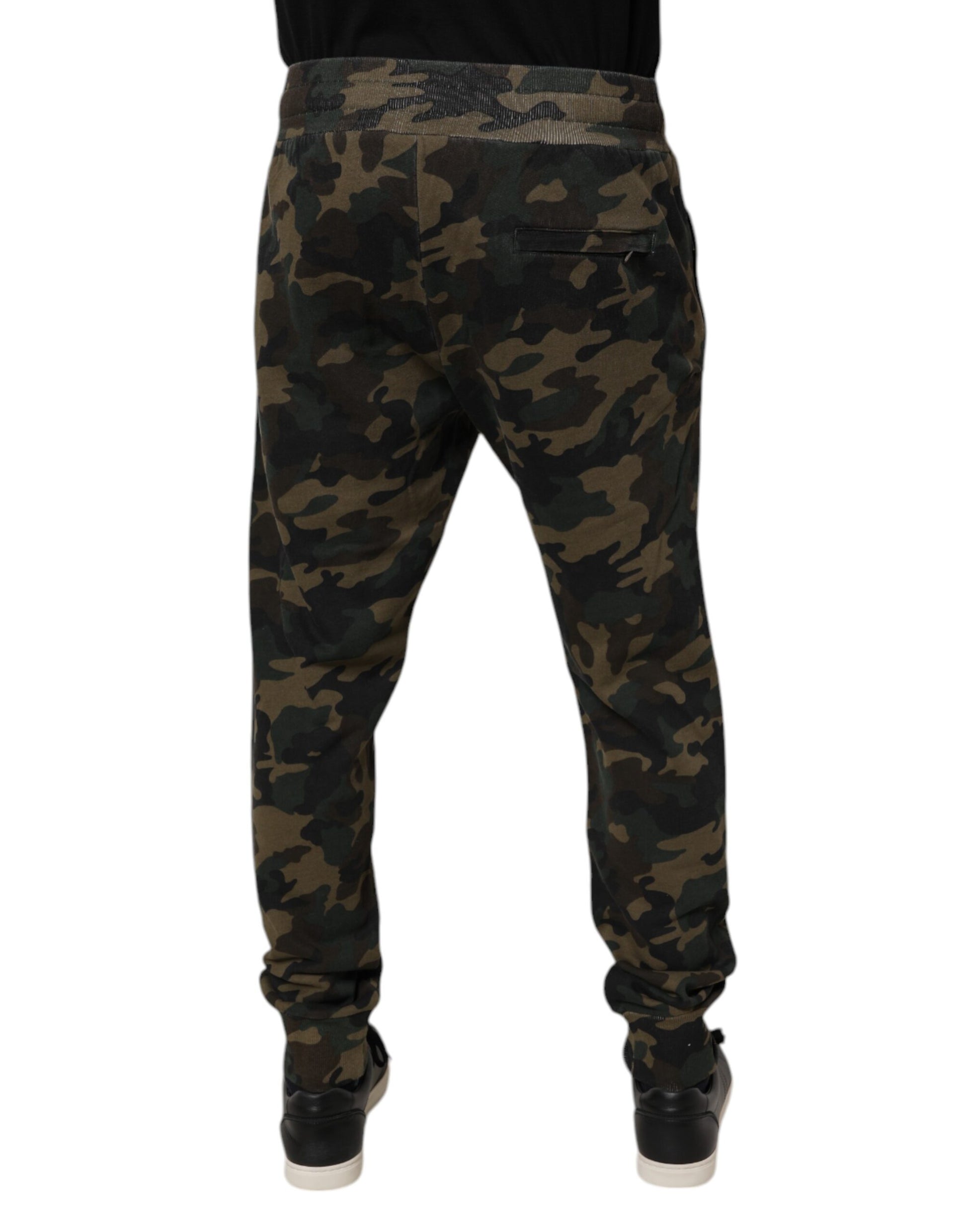 Dolce & Gabbana Multicolor Camouflage Jogger Sweatpants Pants by Dolce & Gabbana