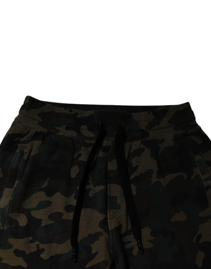 Dolce & Gabbana Multicolor Camouflage Jogger Sweatpants Pants by Dolce & Gabbana