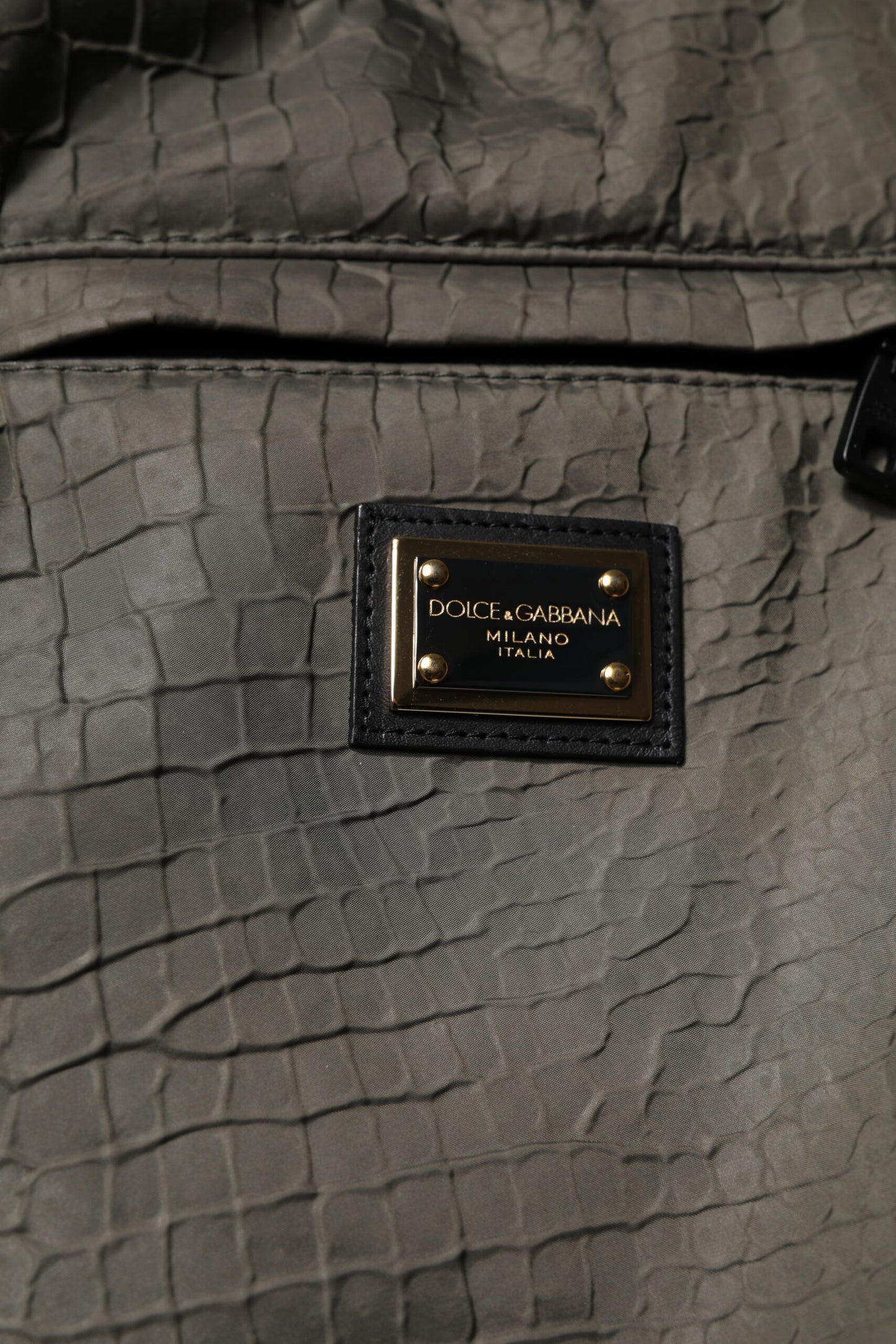 Dolce & Gabbana Brown Lambskin Leather Men Sweatpants Pants by Dolce & Gabbana