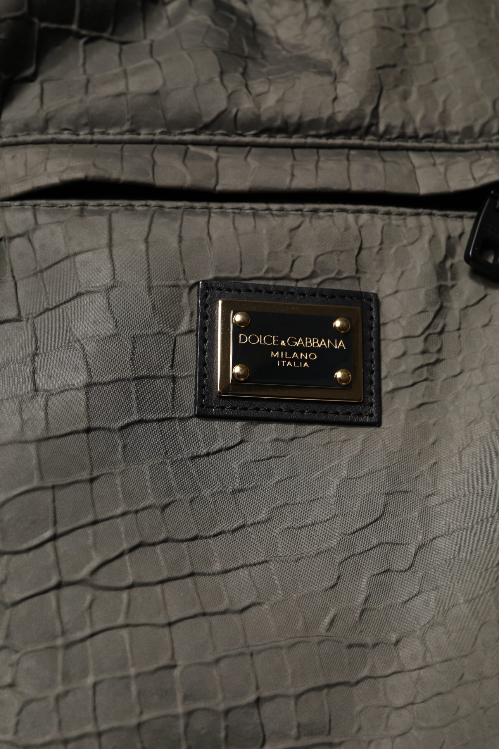 Dolce & Gabbana Brown Lambskin Leather Men Sweatpants Pants by Dolce & Gabbana