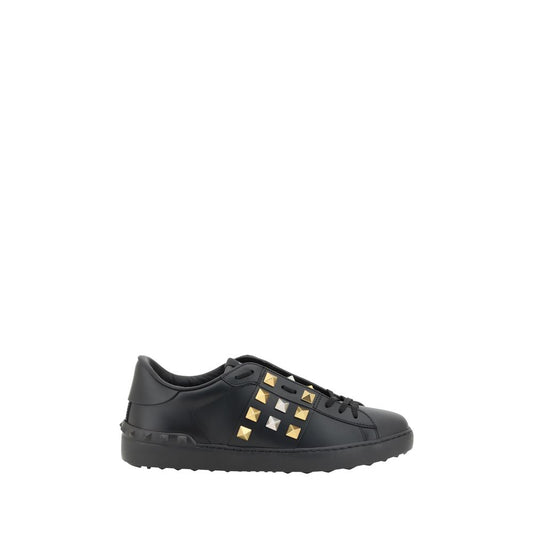 Rockstud Sneakers Leer Valentino Garavani Zwart Editie