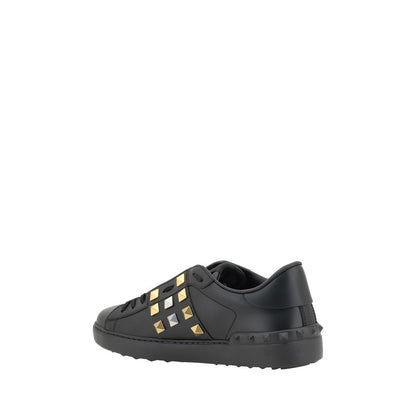 Rockstud Sneakers Leer Valentino Garavani Zwart Editie