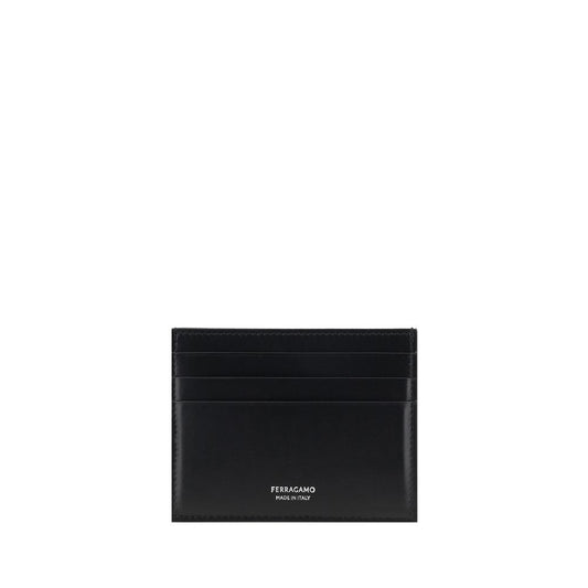 Ferragamo Cardhouder Natuurleer Deluxe Premium One Size