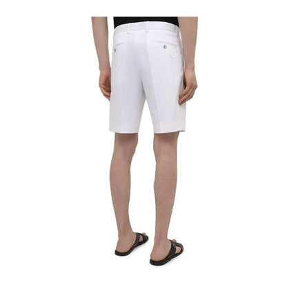 Short en coton blanc Dolce &amp; Gabbana