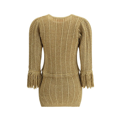 Robe courte en maille Lurex Valentino