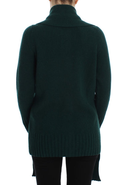 Dolce &amp; Gabbana Élégant pull cardigan en cachemire vert
