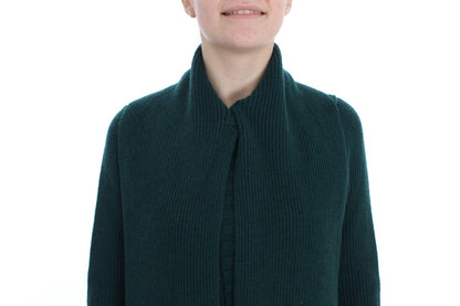 Dolce &amp; Gabbana Élégant pull cardigan en cachemire vert