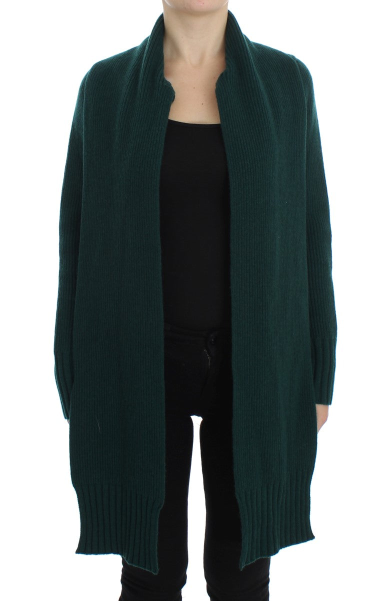 Dolce &amp; Gabbana Élégant pull cardigan en cachemire vert