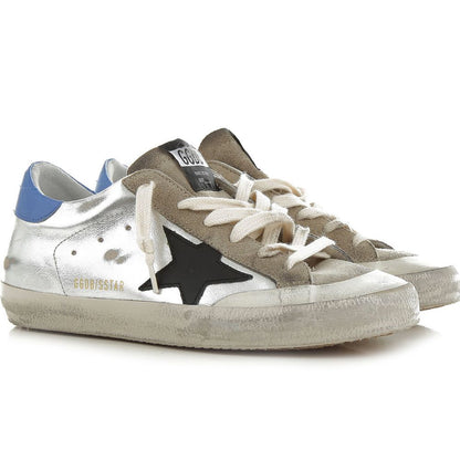 Golden Goose Gray Calfskin Sneaker by Golden Goose