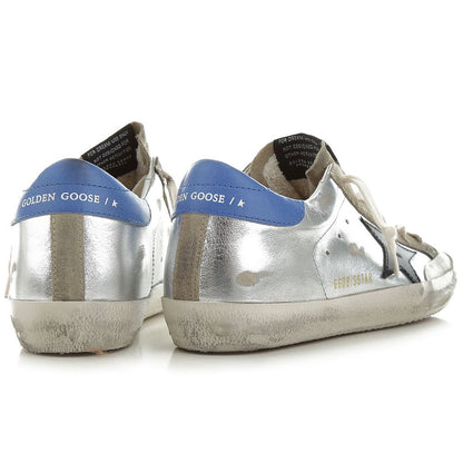 Golden Goose Gray Calfskin Sneaker by Golden Goose