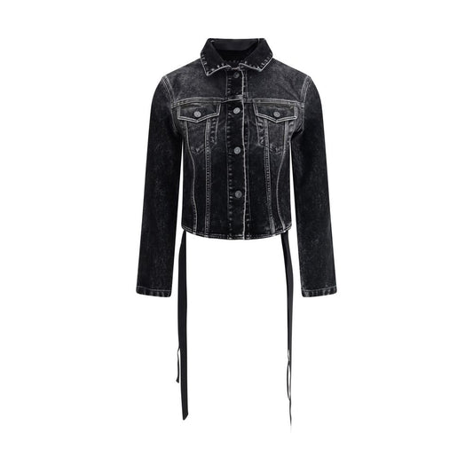 Veste en jean Balenciaga avec ruban