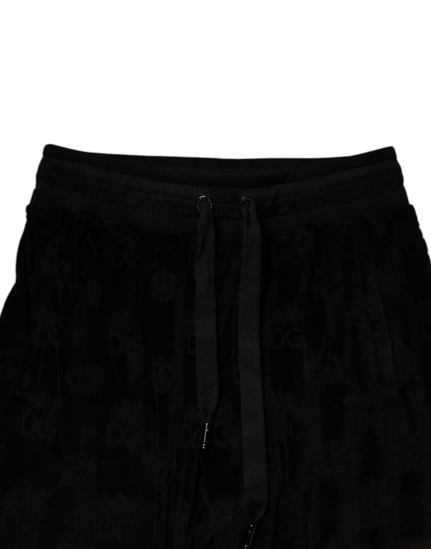 Dolce & Gabbana Black Cotton Jogger Men Sweatpants Pants by Dolce & Gabbana