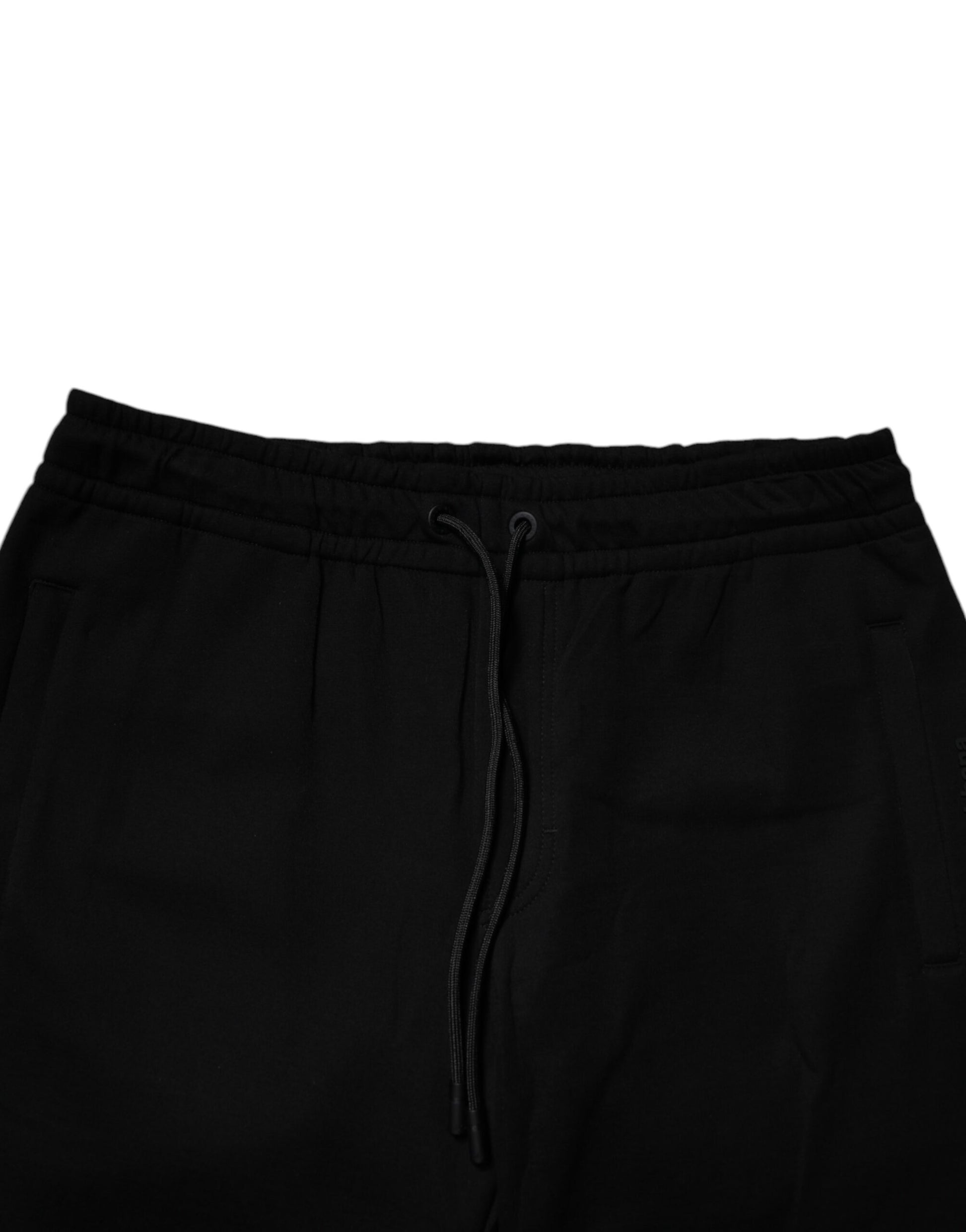 Dolce & Gabbana Black Cotton Blend Jogger Sweatpants Pants by Dolce & Gabbana