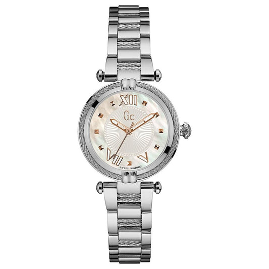Montre GC en acier inoxydable argenté