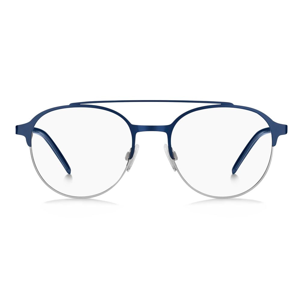 Montures en métal bleu Hugo Boss