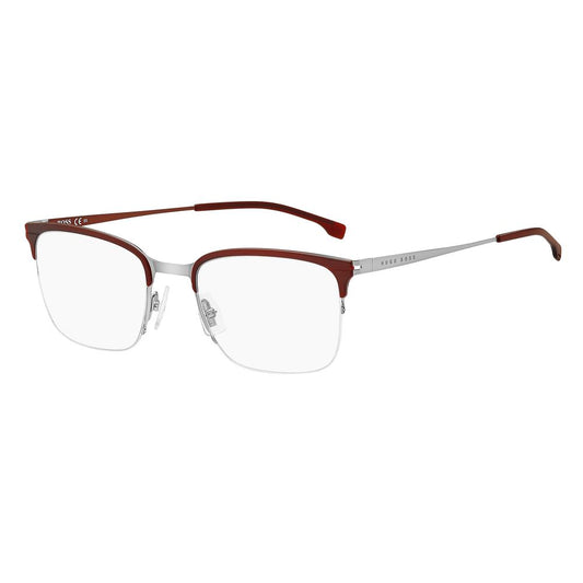 Montures en métal rouge Hugo Boss