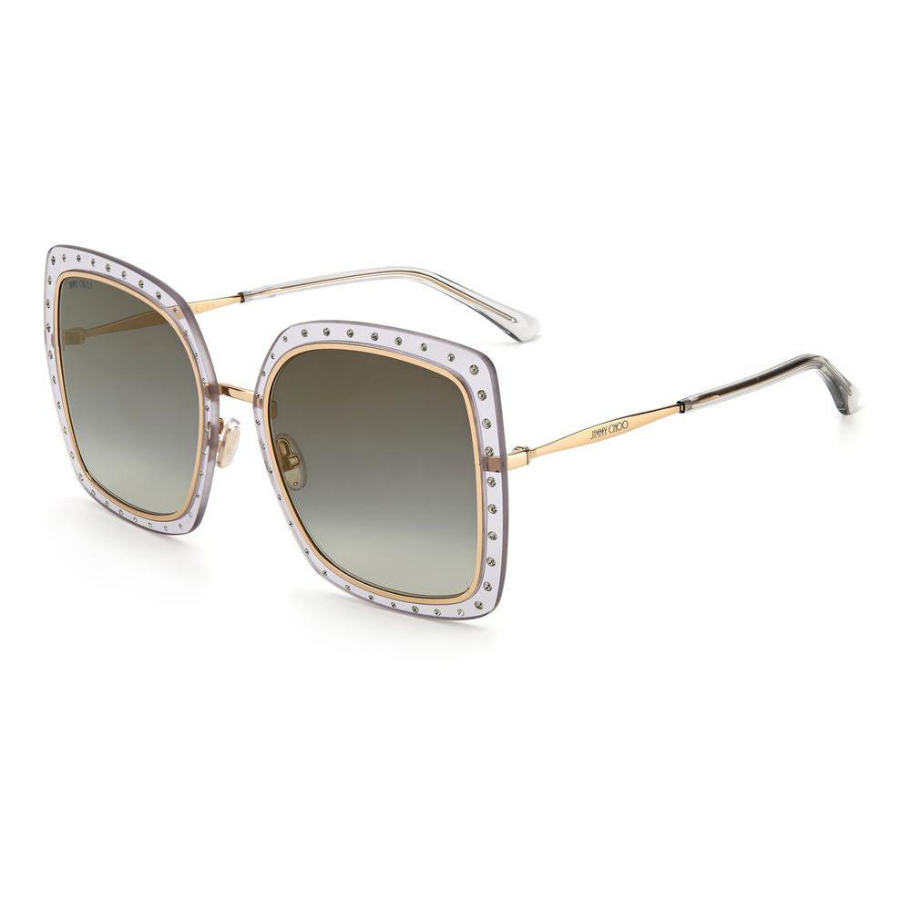 Jimmy Choo Gold Metal Sunglasses by Jimmy Choo