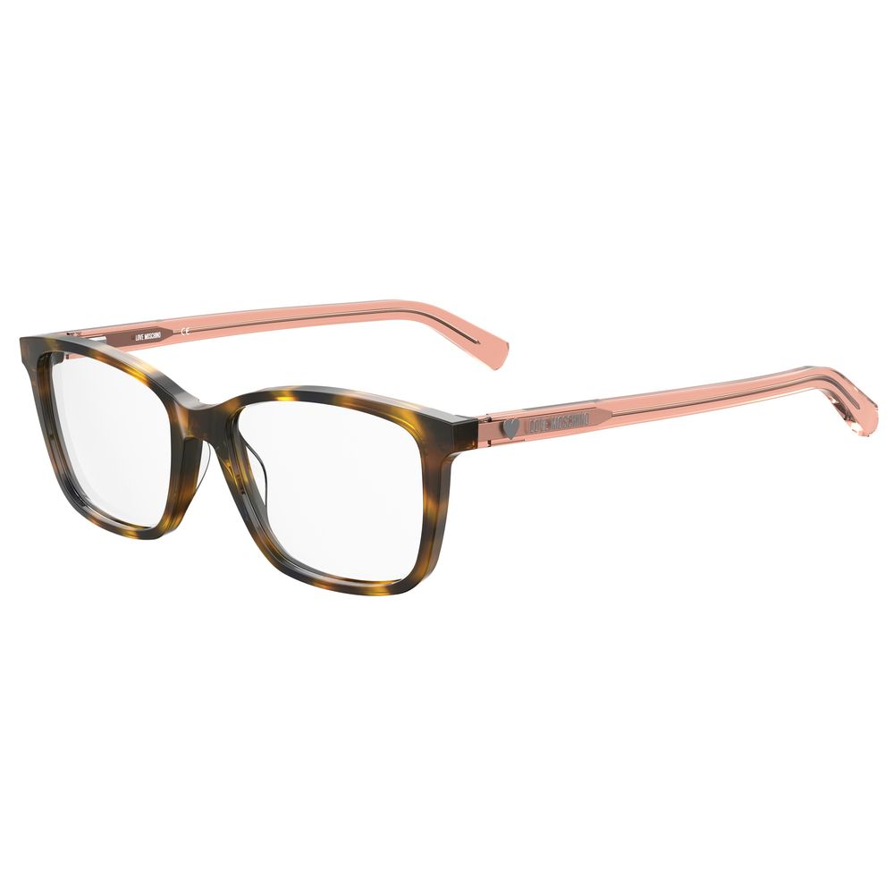 Love Moschino Brown Acetate Frames by Love Moschino