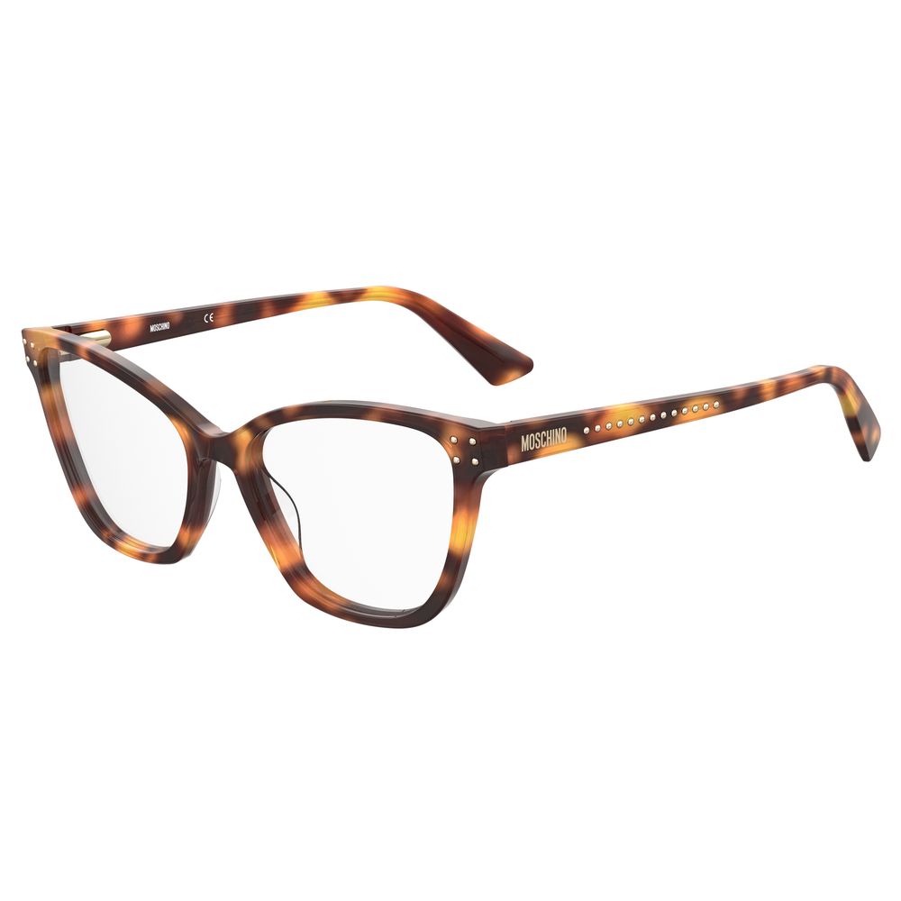 Moschino Brown Acetate Frames by Moschino