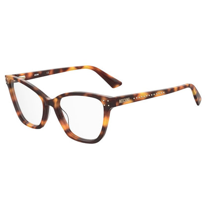 Moschino Brown Acetate Frames by Moschino