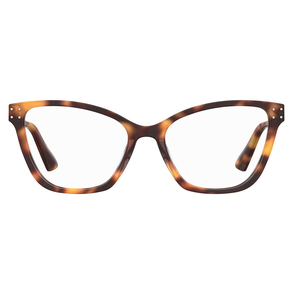 Moschino Brown Acetate Frames by Moschino