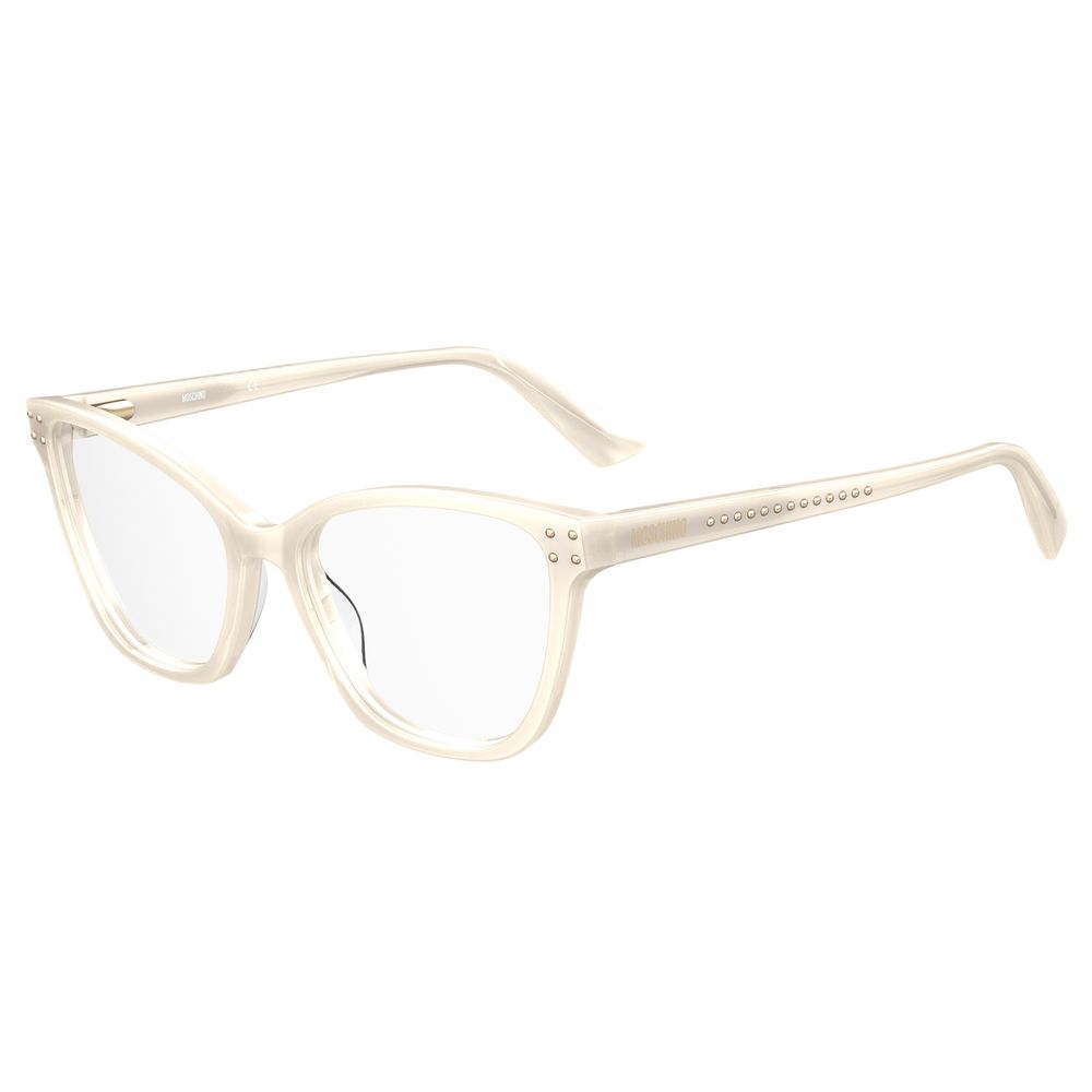 Moschino Cream Acetate Frames by Moschino
