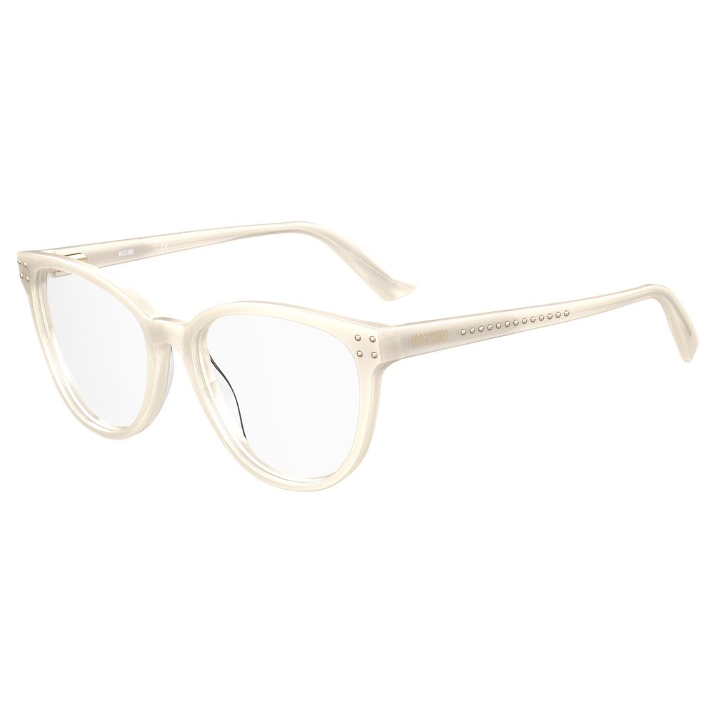 Moschino Cream Acetate Frames by Moschino