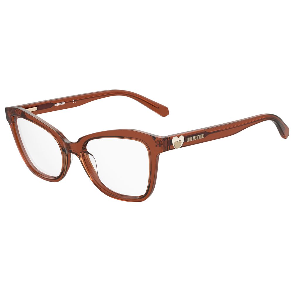 Love Moschino Yellow Acetate Frames by Love Moschino