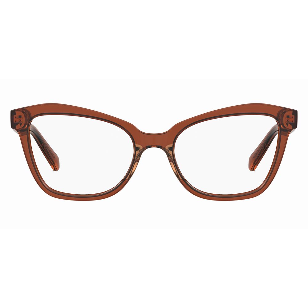 Love Moschino Yellow Acetate Frames by Love Moschino