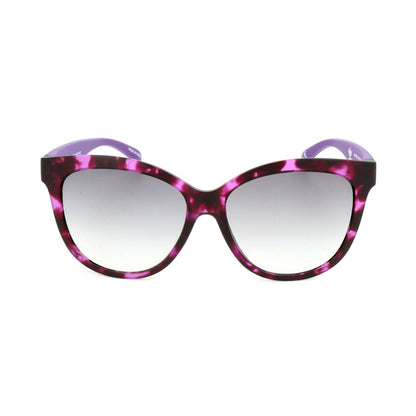 Lunettes de soleil Adidas en cuir de veau marron