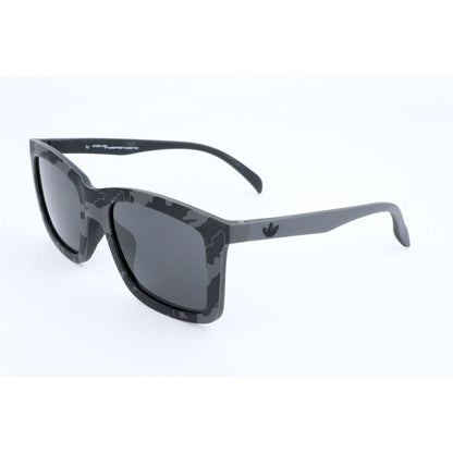 Lunettes de soleil Adidas en cuir de veau marron