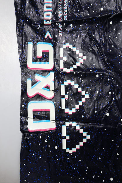 Dolce & Gabbana Dark Blue DG Game Print Cotton Jogger Pants by Dolce & Gabbana