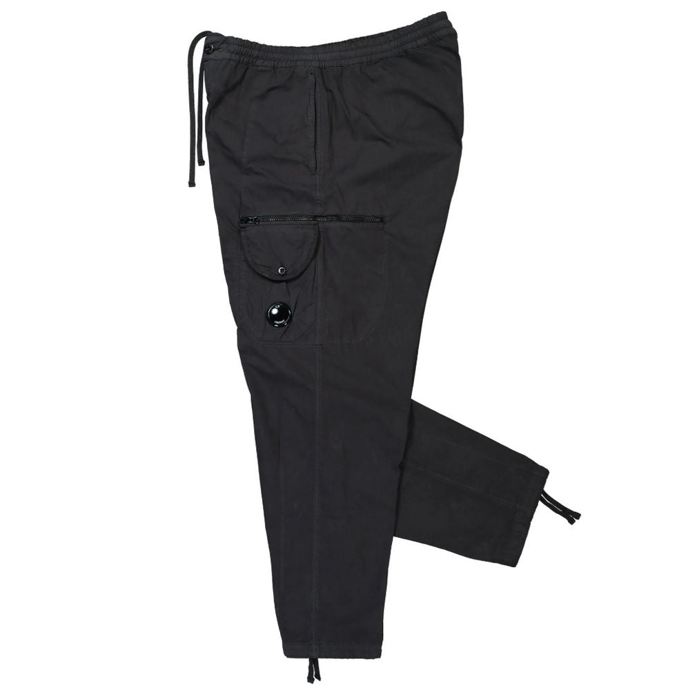 C.P. Company Black Cotton Jeans & Pant by C.P. Company