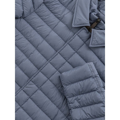 Herno Blue Polyester Jackets &amp; Coat